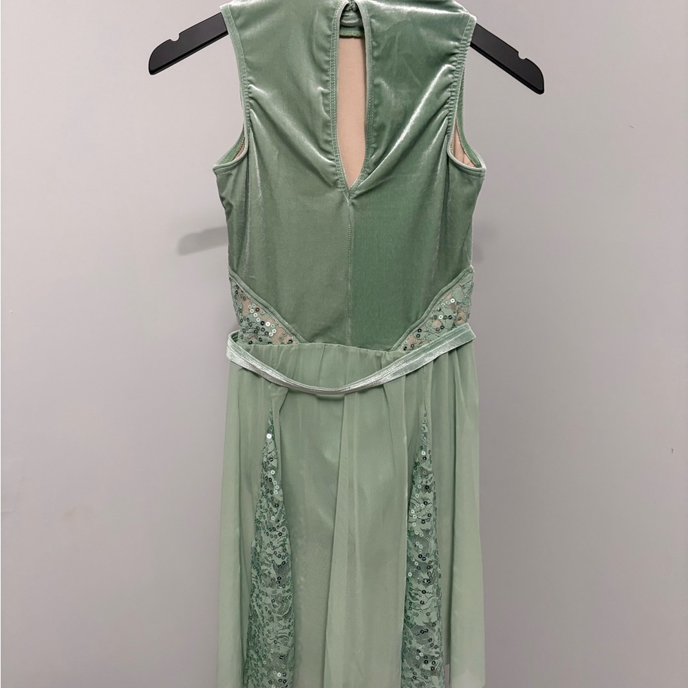 Weissman Mint Green Dancewear (Size S) - Picture 4 of 8